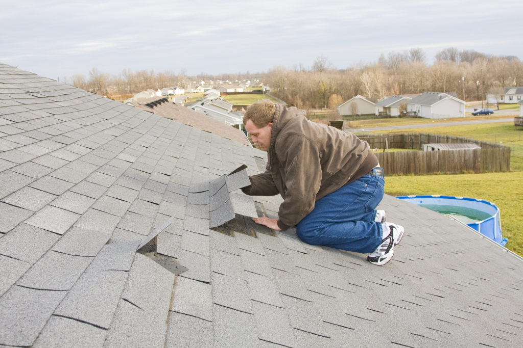 damage to your roof mountain green